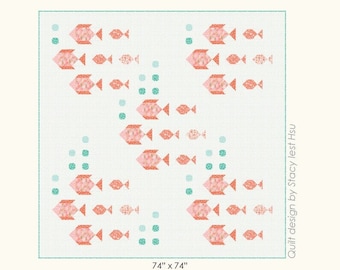 Deep Blue Sea Quilt Pattern - Stacy Iest Hsu