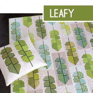 Leafy Quilt Pattern From Elizabeth Hartman