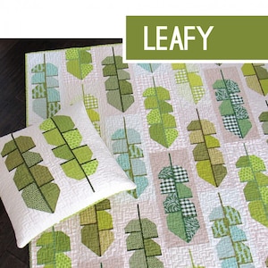 Leafy Quilt Pattern From Elizabeth Hartman