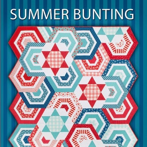 Summer Bunting Quilt Pattern From Krista Moser, The Quilted Life - Use a favorite Jelly Roll
