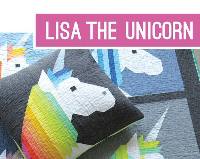 In the Beginning Unicorn Quilt Kit Etsy