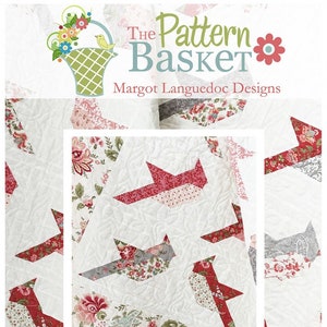 Cardinals Quilt Pattern by The Pattern Basket - Layer Cake Friendly