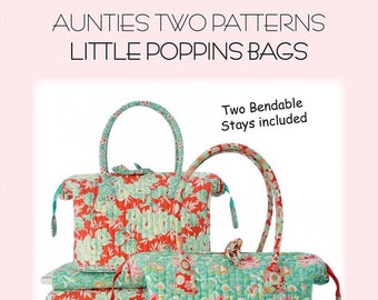 Little Poppins Bag Pattern From Aunties Two By McLeod, Carol