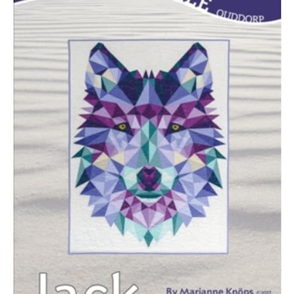 Jack the Wolf Pattern by Quilt aan Zee  - Marianne Knops