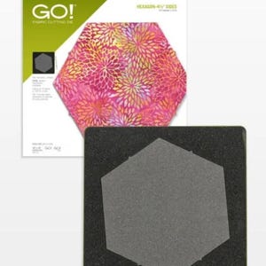 Accuquilt GO! Hexagon-4 1/2" Sidor (4 1/4" Färdig) Dö - 55438