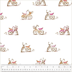 Heather Ross - Studio Edit Collection - Dream Bike - 54327D-3