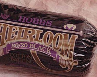 Heirlooom Black 80/20 Batting - King Size