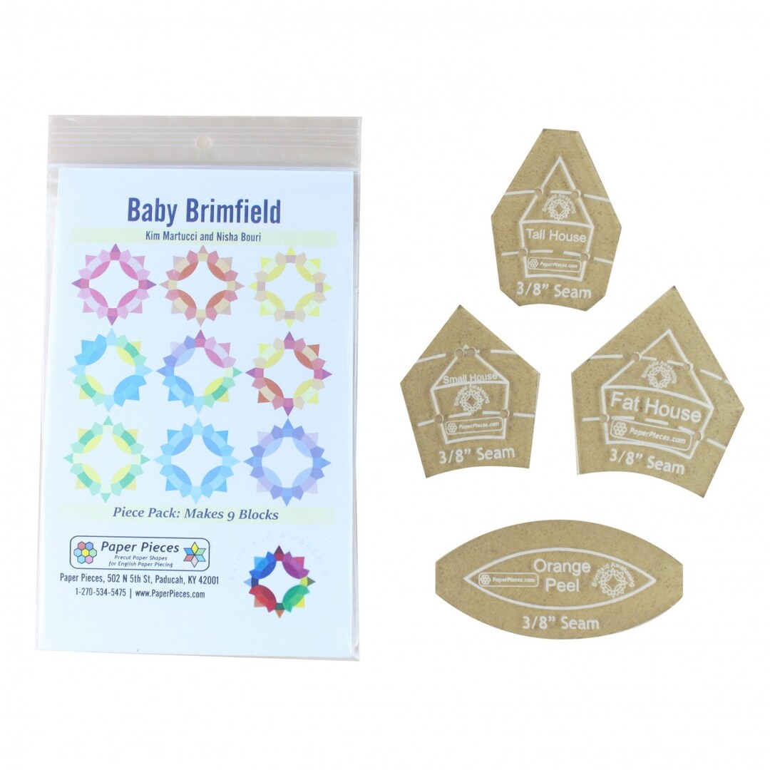 Baby Brimfield Awakening Paper Piecing Pack Options Etsy