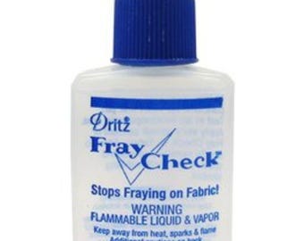 Fray Check Seam Sealant With Fabric Guide Applicator
