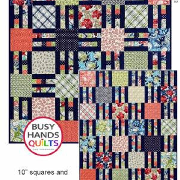 Picket Fence Quilt Pattern- Busy Hands Quilts