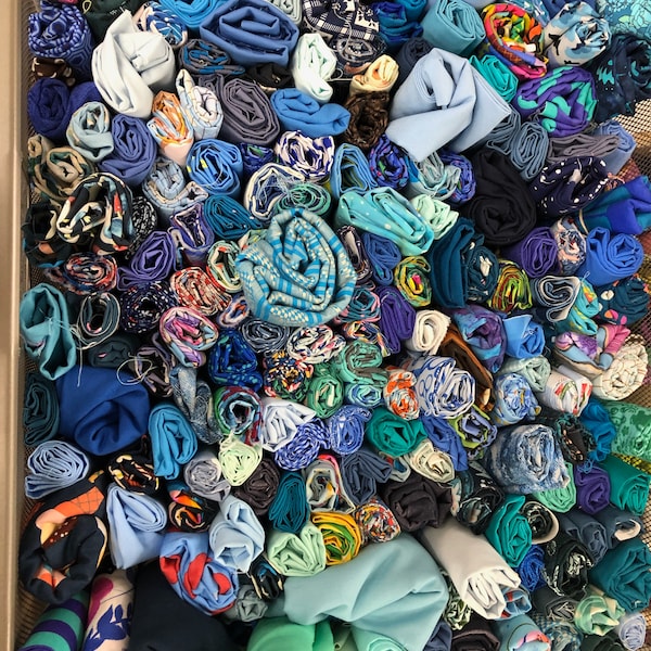 Fabric by the Pound Etsy