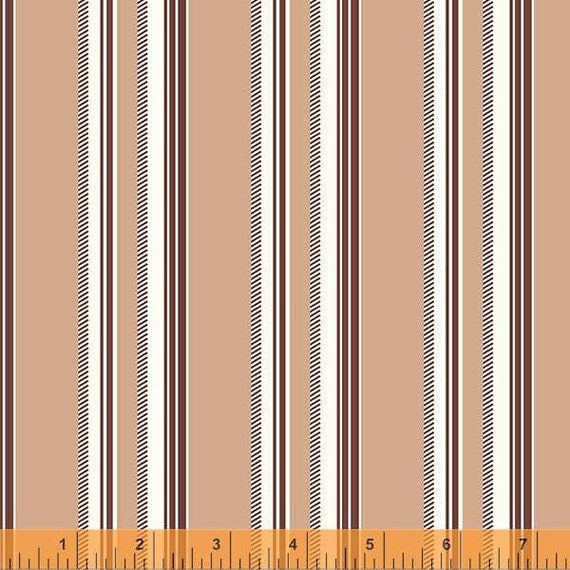 Darling: Chevron Stripe in Tan Darling: Chevron Stripe in Tan