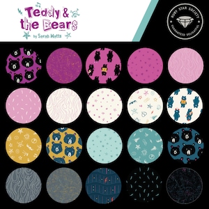 Ruby Star Society - Teddy and the Bears Bundles - 25 pieces