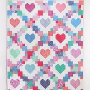 Heartsy Quilt Pattern By Cluck Cluck Sew