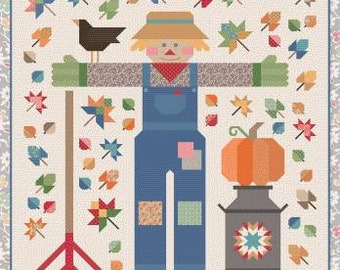 Lori Holt - The Quilted Scarecrow Quilt Pattern and Kit Option Available