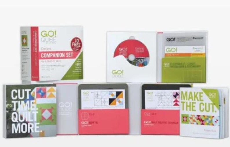 Accuquilt GO! Qube 8" Companion Set-Corners - 55785 image 3