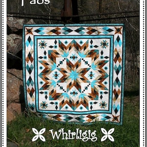 Taos Block of the Month Quilt Pattern by Whirligig