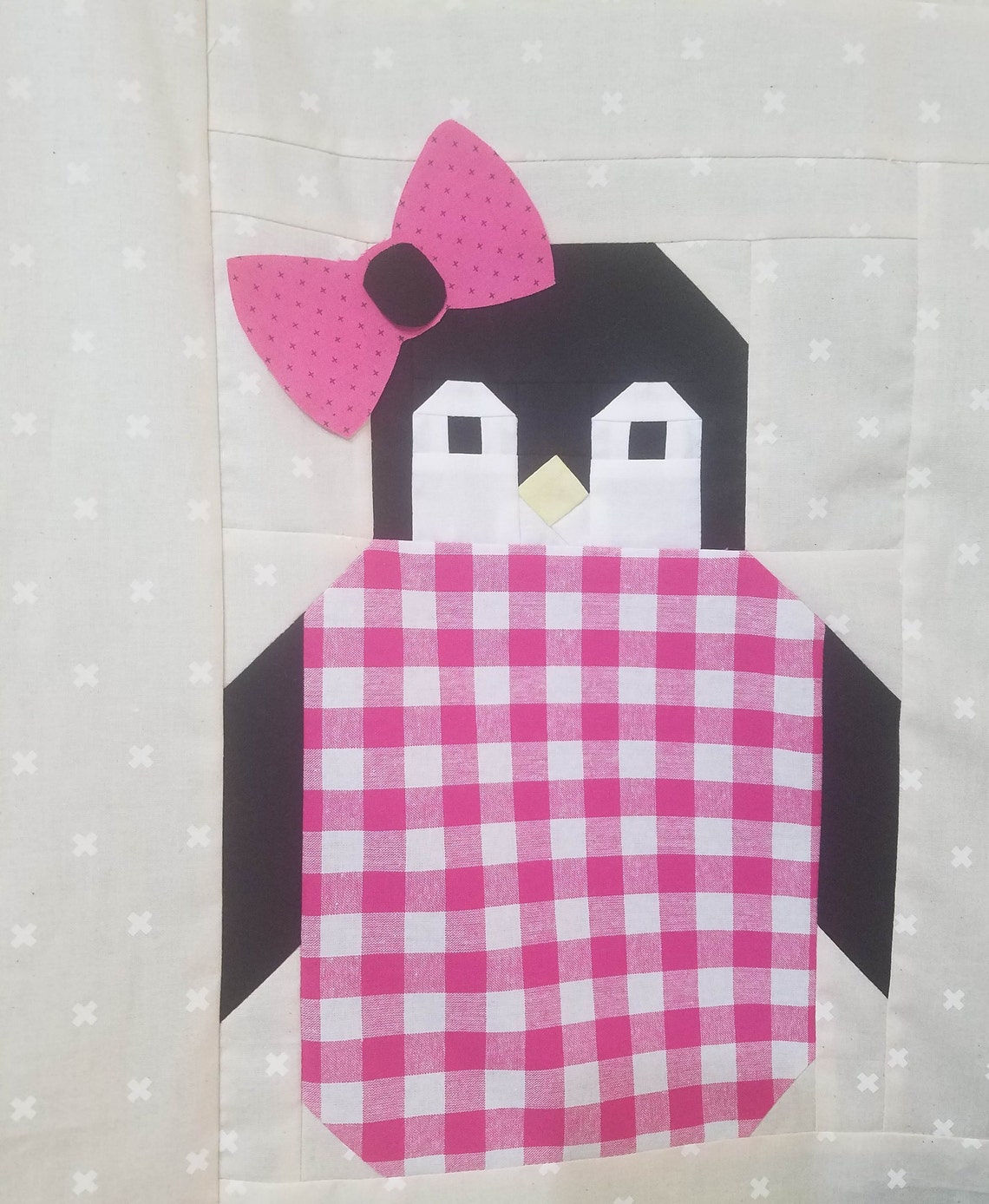 Custom Penguin Party Quilt Kit by Elizabeth Hartman Cotton Etsy