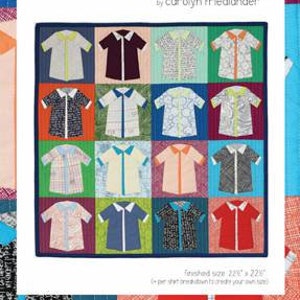 Shirts Quilt Pattern by Carolyn Friedlander