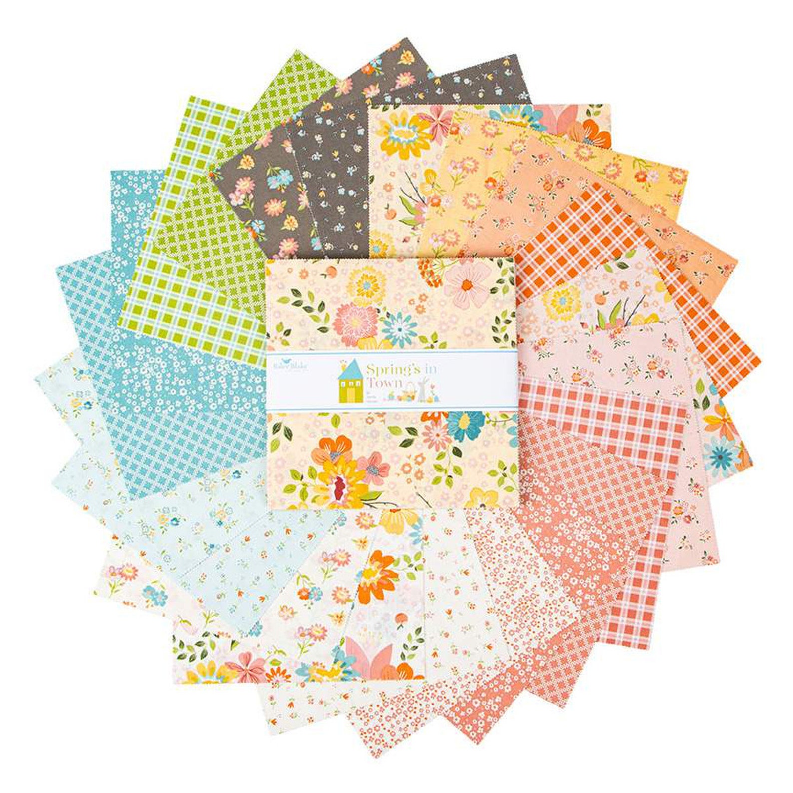 Riley Blake - Spring's in Town - Layer Cake - Etsy