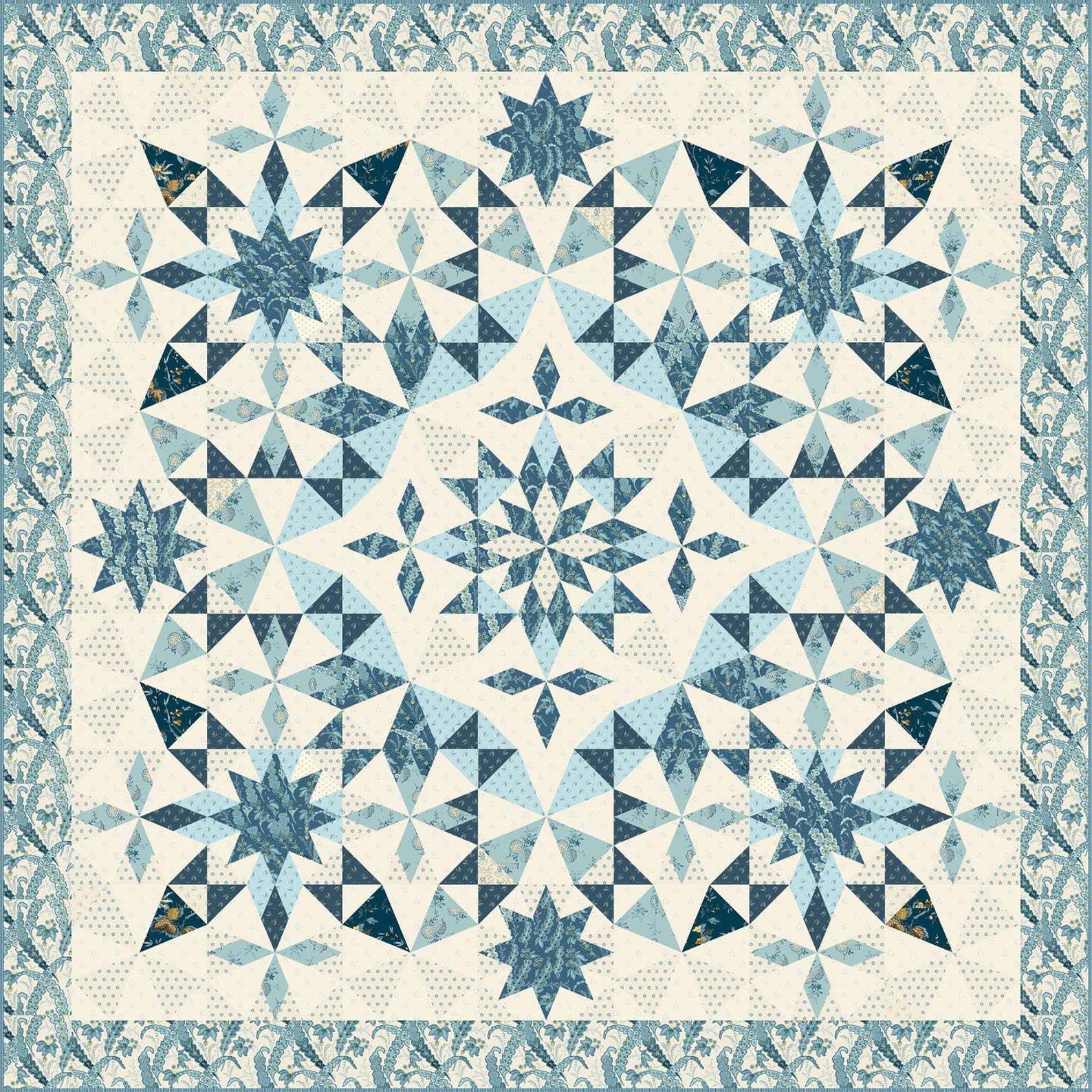 Alaska - Large Version - Quilt Pattern by Laundry Basket Quilts - Etsy