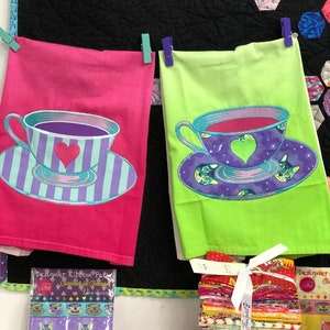 Kimberbell Ombre Tea Towel Blanks and Curiouser USB