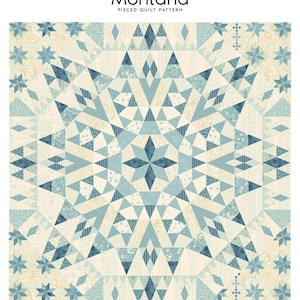 MontanaQuilt Pattern -From Laundry Basket Quilts By Sitar, Edyta