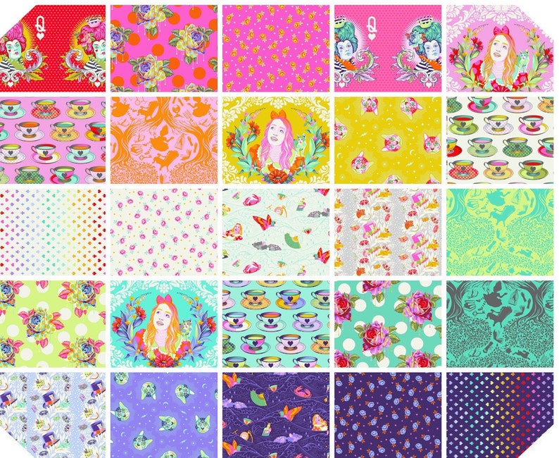 Tula Pink Cheshire Wonder Curiouser and Curiouser PWTP164.WONDER image 2