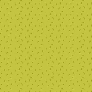 May include: A seamless pattern of small, dark grey lightning bolts on a bright yellow background.