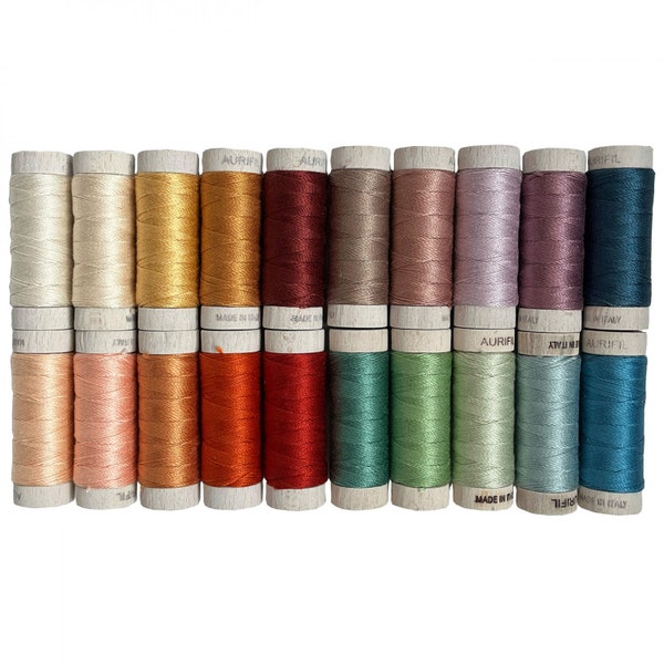 8 wt Aurifil Thread Premium Collection Suzy Quilts Collection