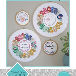 Remember The Little Things Pattern and Pre-Printed Linen By Lilabelle Lane Creations