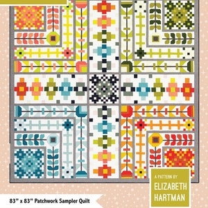 August Quilt Pattern From Elizabeth Hartman