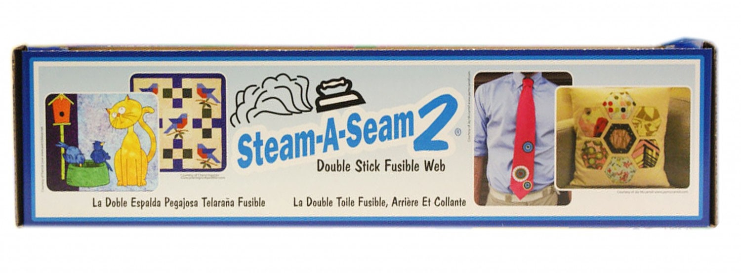 Warm Company Steam-A-Seam 2 Double Stick Fusible Web-9X12 Sheets 5/Pkg  (5517)