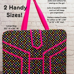 Modern Mat Bag Pattern - Sew organized Design