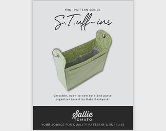 Stuff-Ins Tragetasche und Geldbörse Organizer Muster von Sallie Tomato