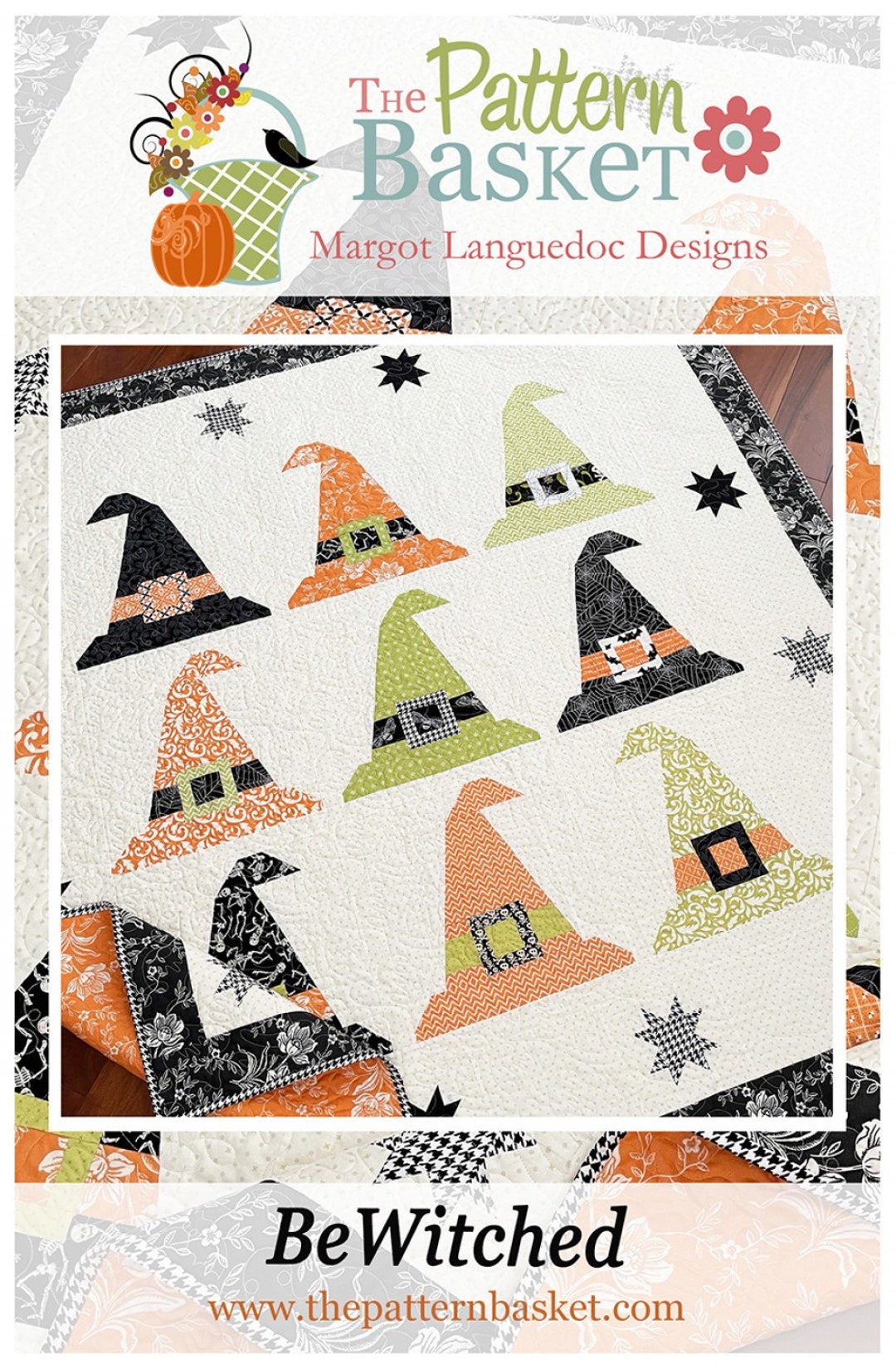 Bewitched Witch Hat Quilt Pattern From Pattern Basket - Etsy