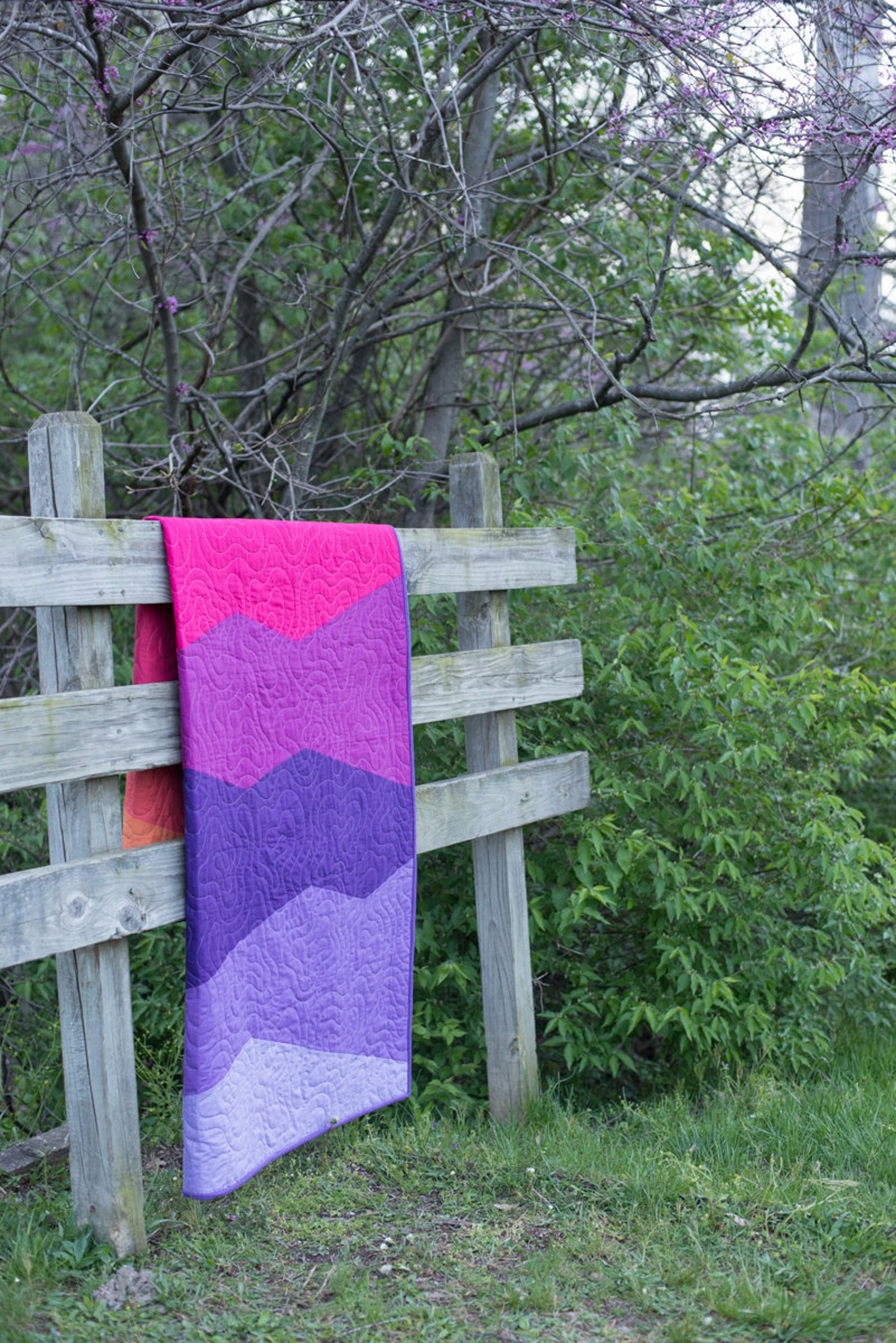 Range Quilt Pattern or QUILT KIT by Modern Handcraft Etsy