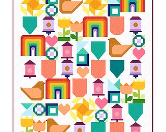 Windham - Sweet Life Quilt Kit Color Club fabrics