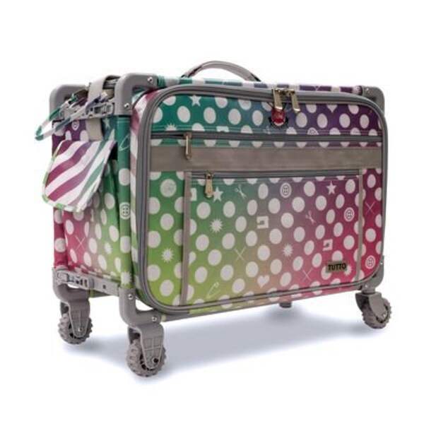 Tula Tutto Rainbow Sewing Machine Trolley Bag