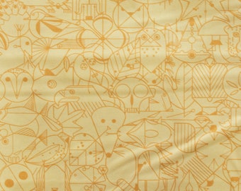 Charley Harper - Birch Fabrics - End Papers - CH-300-GOLDENMEADOW