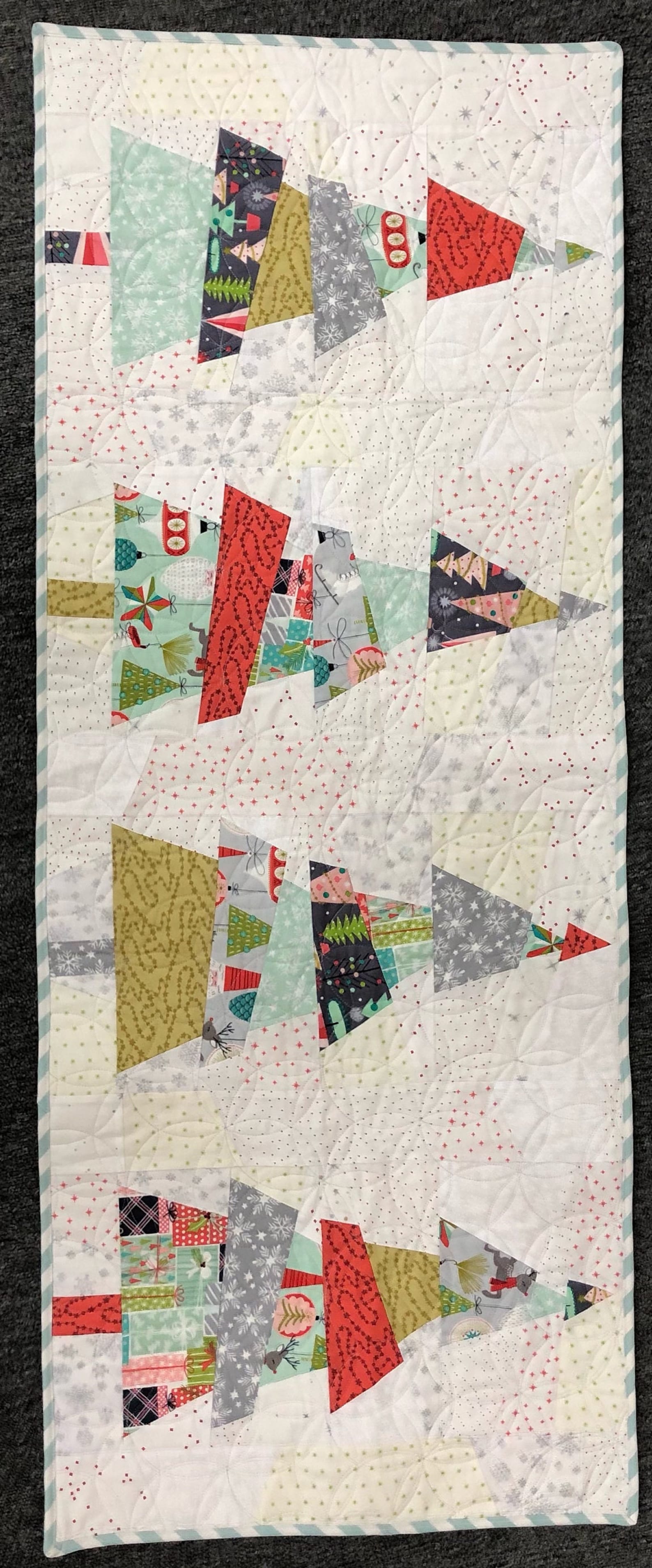 Crazy Christmas Trees Quilt Pattern or Kit From Cut Loose Press by Alexander, Karla Sold