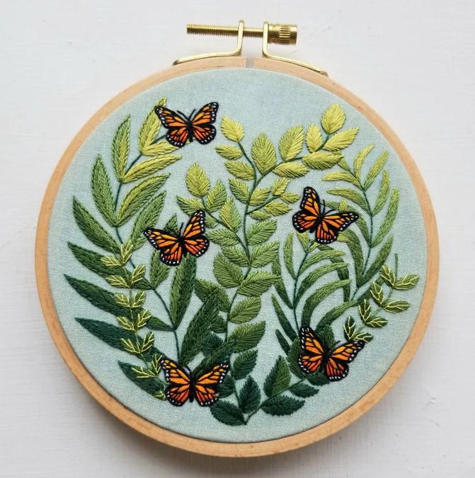 Jessica Long - Embroidery Kit - Love Grows