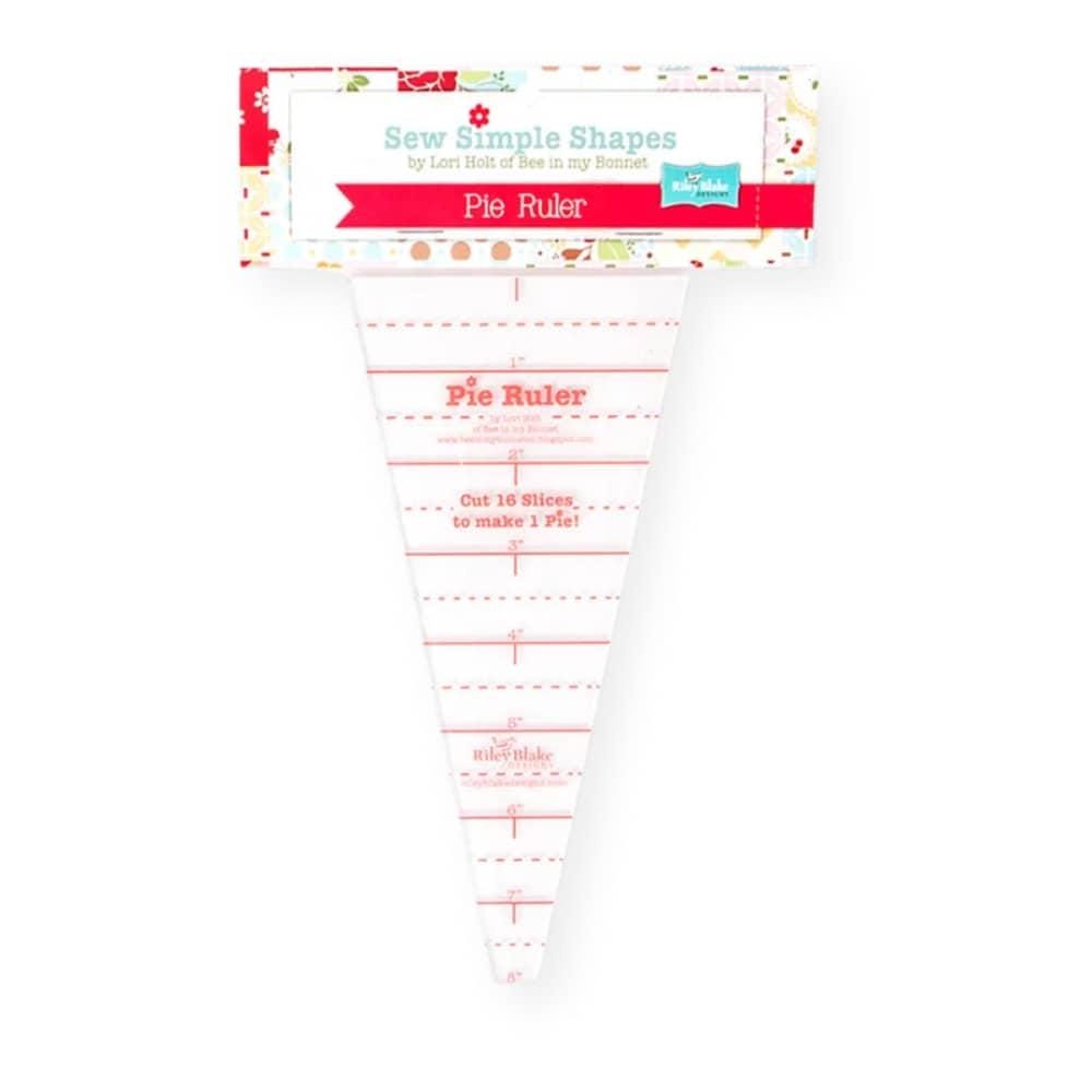 Pie Ruler Sew Simple Shapes - Lori Holt - Pie Ruler - Etsy