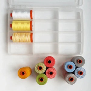 Empty Aurifil Large Spool Thread Case NO thread included image 3