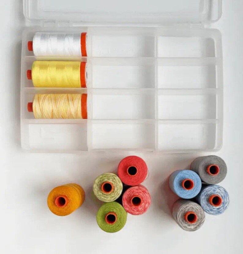 Empty Aurifil Large Spool Thread Case NO thread included image 3