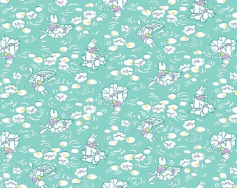 Everything But The Kitchen Sink XI RJ2500-TE2 - Bunny - Teal Fabric