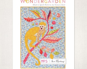 The Monkey Quilt Pattern by Tamara Kate