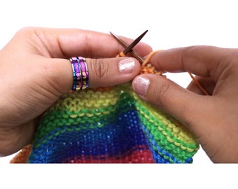 Knitter's Pride Rainbow Row Counter Ring