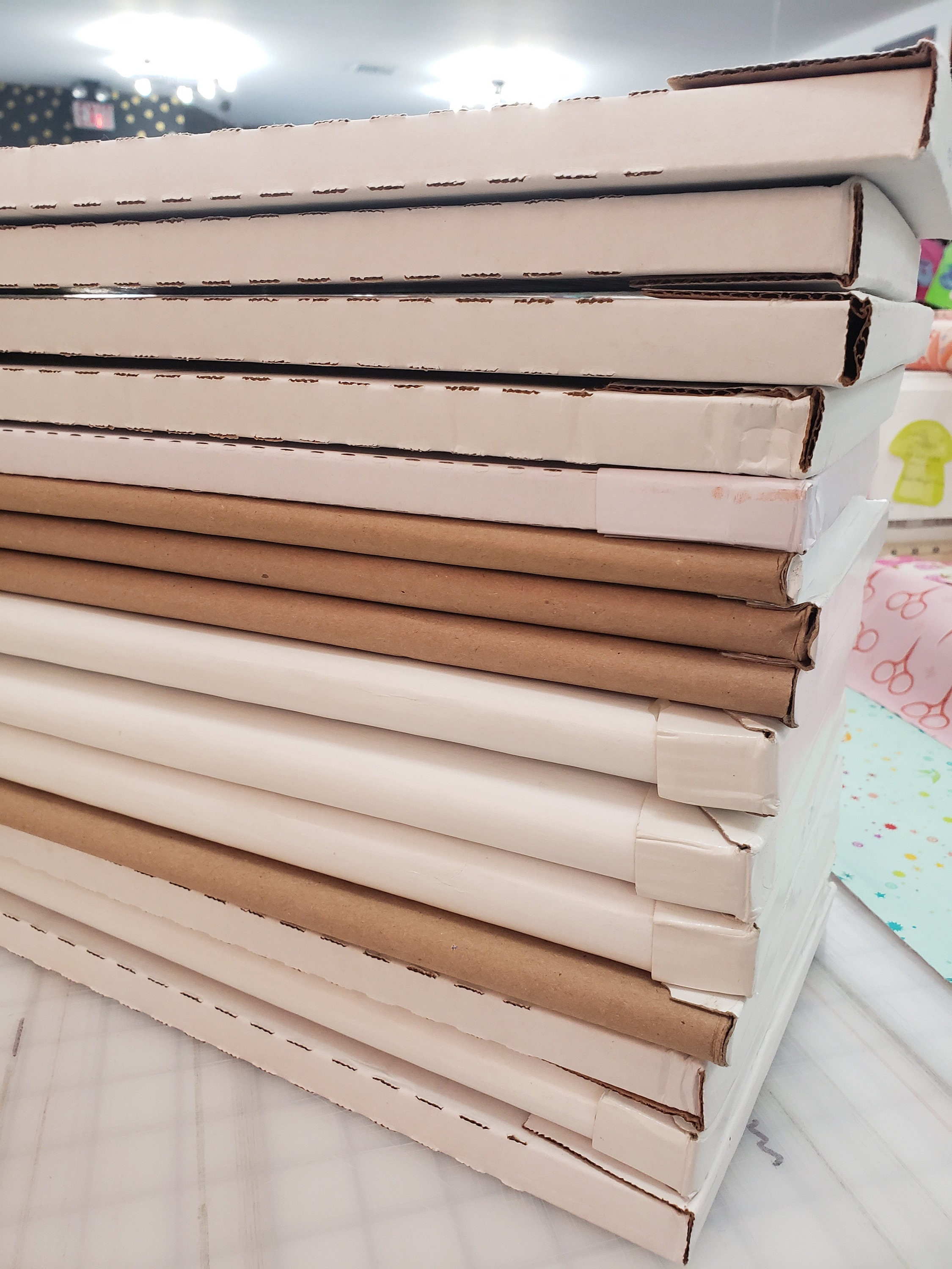 Empty Fabric Storage Cardboard Bolts used 10 Pieces Etsy