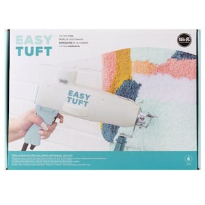 May include: A white and light blue Easy Tuft tufting tool kit. The box features the tool and a colorful tufted design. Text on the box includes "Easy Tuft" and the tool's name in multiple languages.